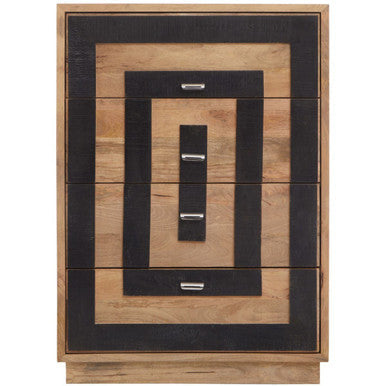Mango Wood Chest of 4 Drawers | Salem