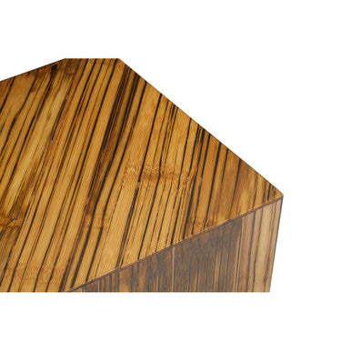 Square Side Table with Black Finish | Gabor