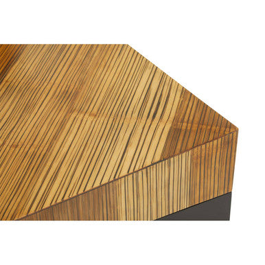 Large Square Coffee Table with Black Finish | Gabor