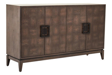 Antique Grey Four Door Sideboard | Dimaro