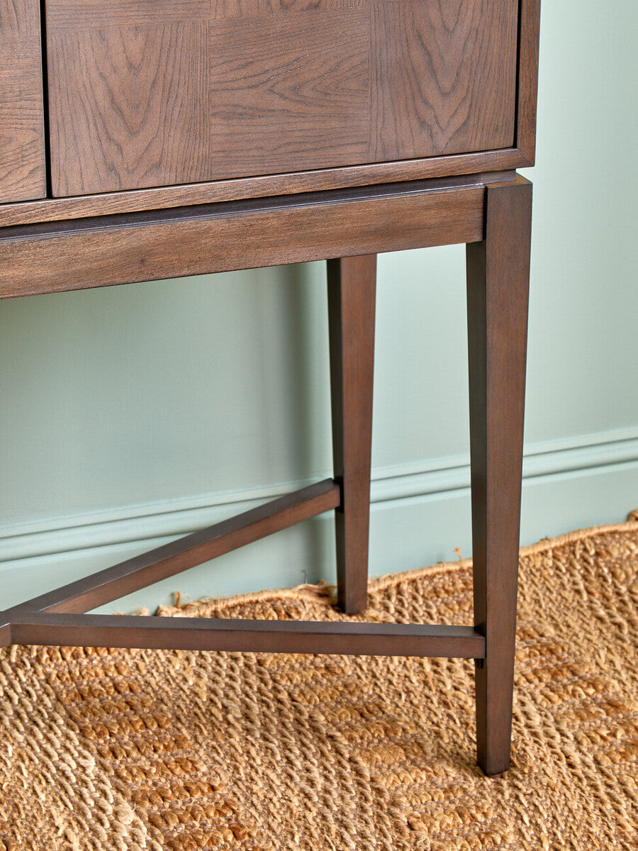 Dimaro Antique Grey Cabinet