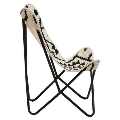 Black and White Butterfly Chair | Cefena