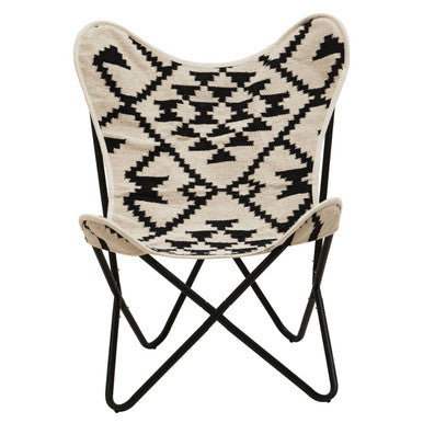 Black and White Butterfly Chair | Cefena
