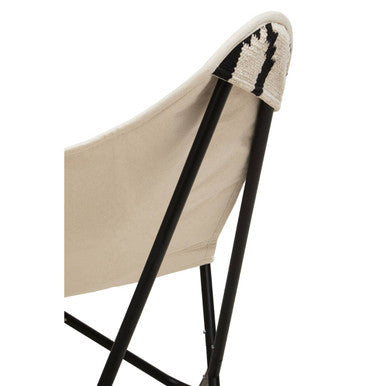 Black and White Butterfly Chair | Cefena