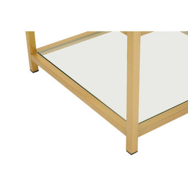 Vogue Matte Gold End Table