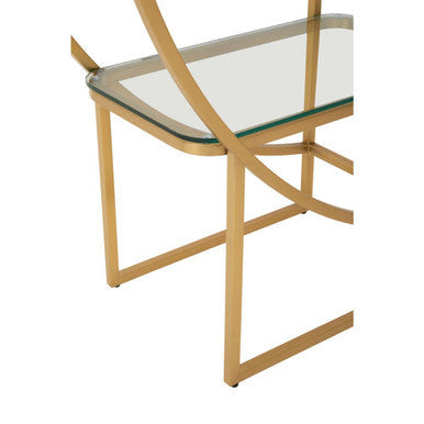 Vogue Left Half Moon Shelf Unit