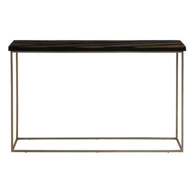 Aris Black And Gold Console Table