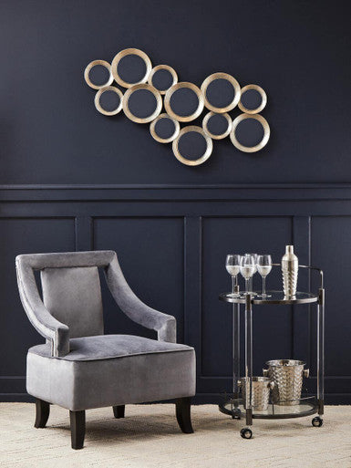 Round 2 Tier Drinks Trolley | Oria