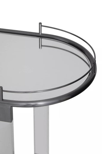Oria Drinks Trolley in Metallic Frame
