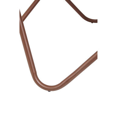 Cefena Grey And White Butterfly Chair