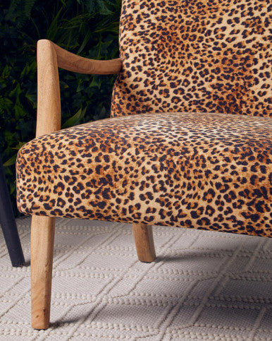 Leopard Print Chair | Cefena