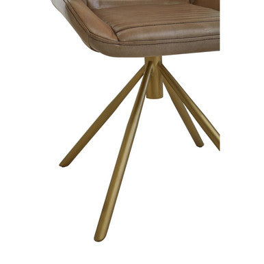 Buffalo Grey Leather Chair