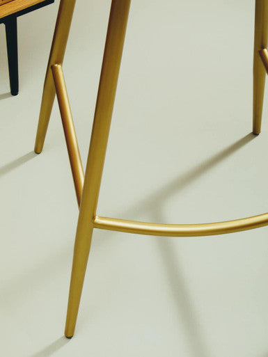 Green Leather Bar Chair | Buffalo