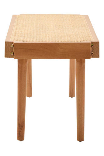 Cebu Natural Cane Bench with Cane Seat