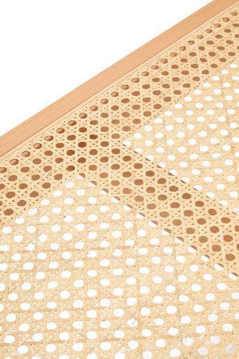 Cebu Natural Cane Bench with Cane Seat