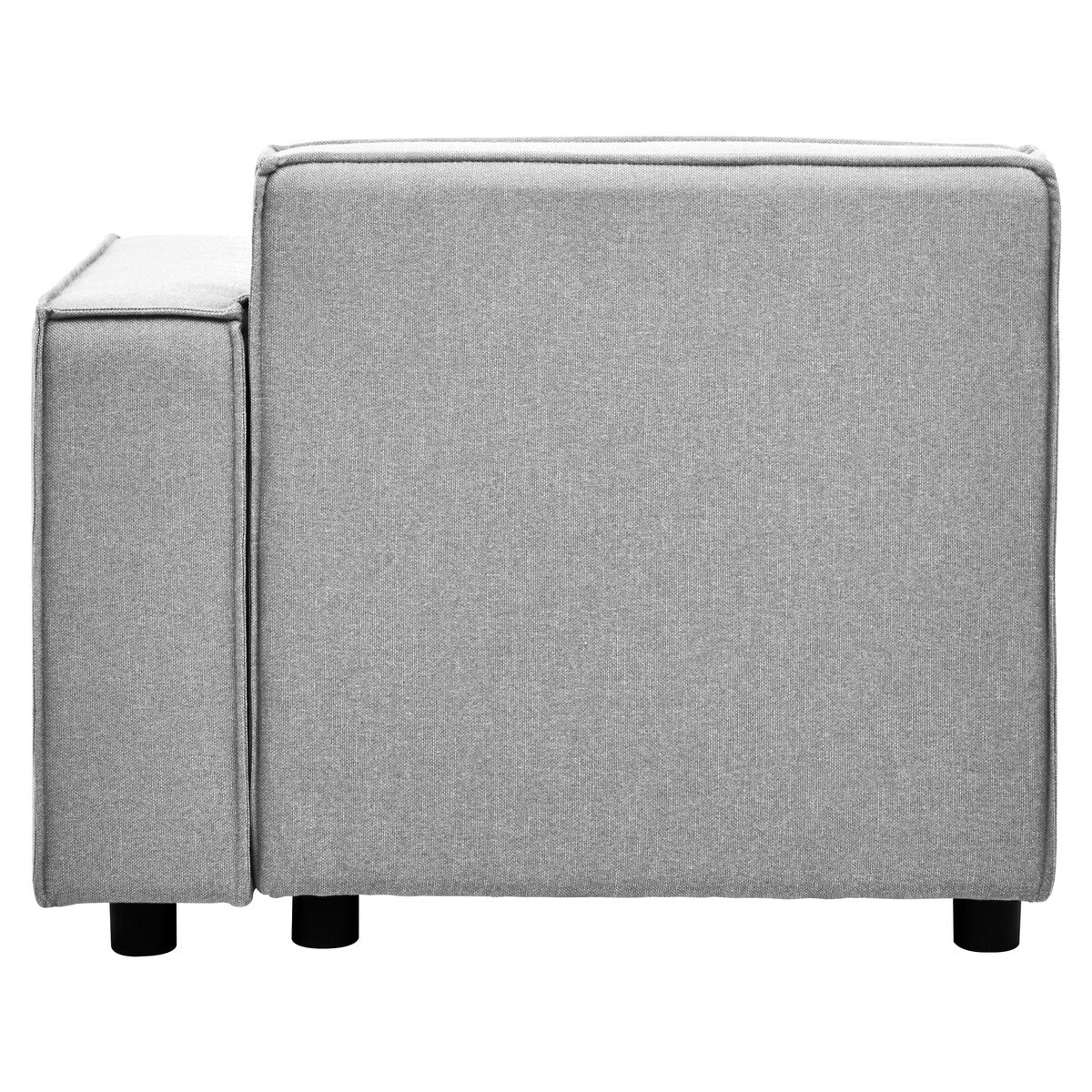 Grey Fabric Right Arm Modular Sofas | Toulouse