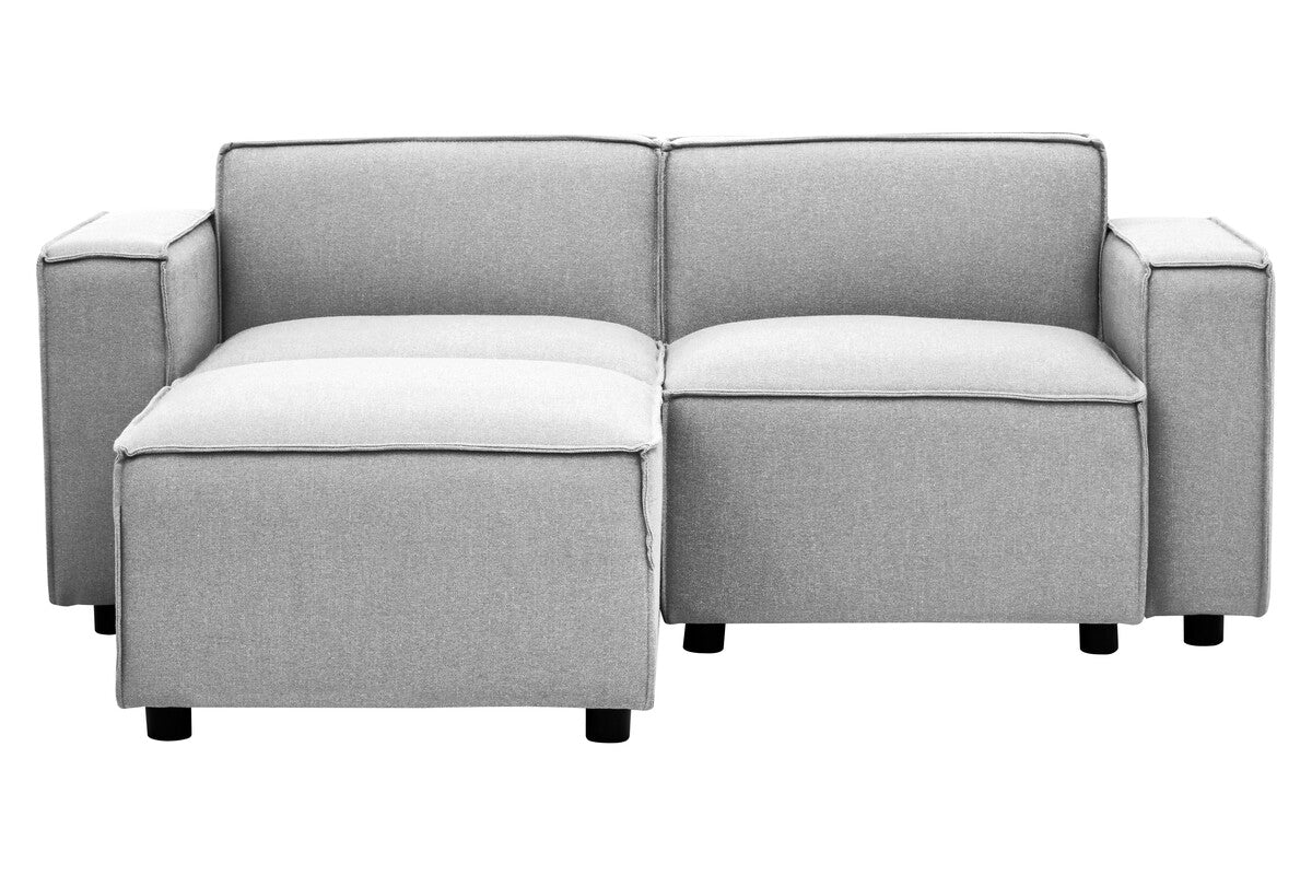 Grey Fabric Right Arm Modular Sofas | Toulouse
