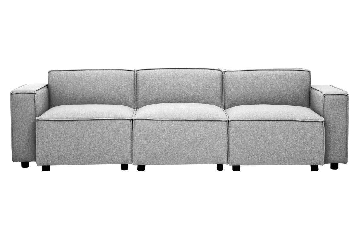 Grey Fabric Right Arm Modular Sofas | Toulouse