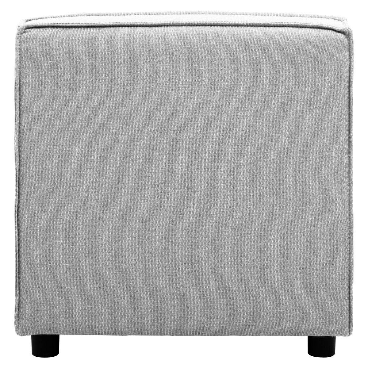 Toulouse Grey Fabric Armless Sofa