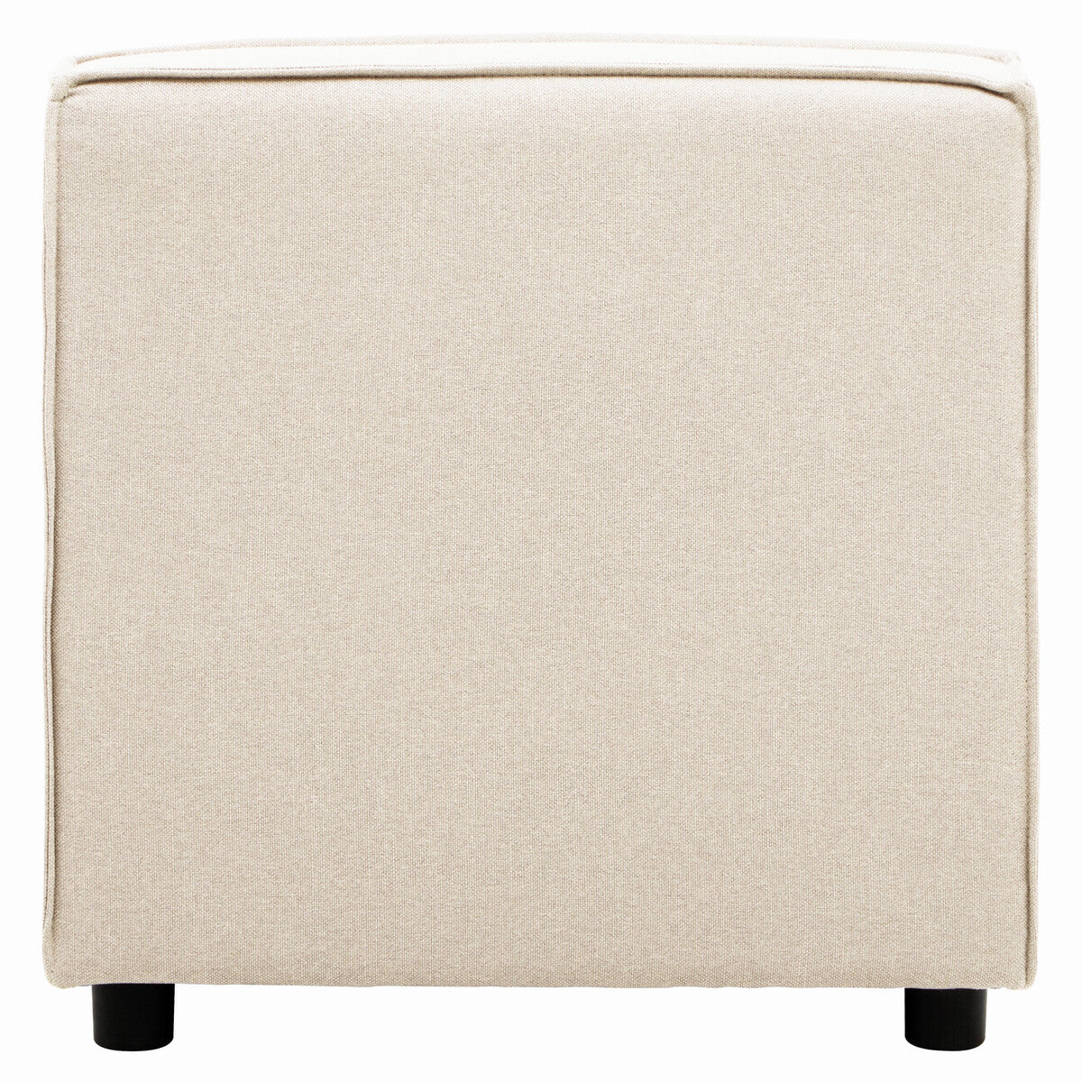 Toulouse Cream Fabric Armless Sofa