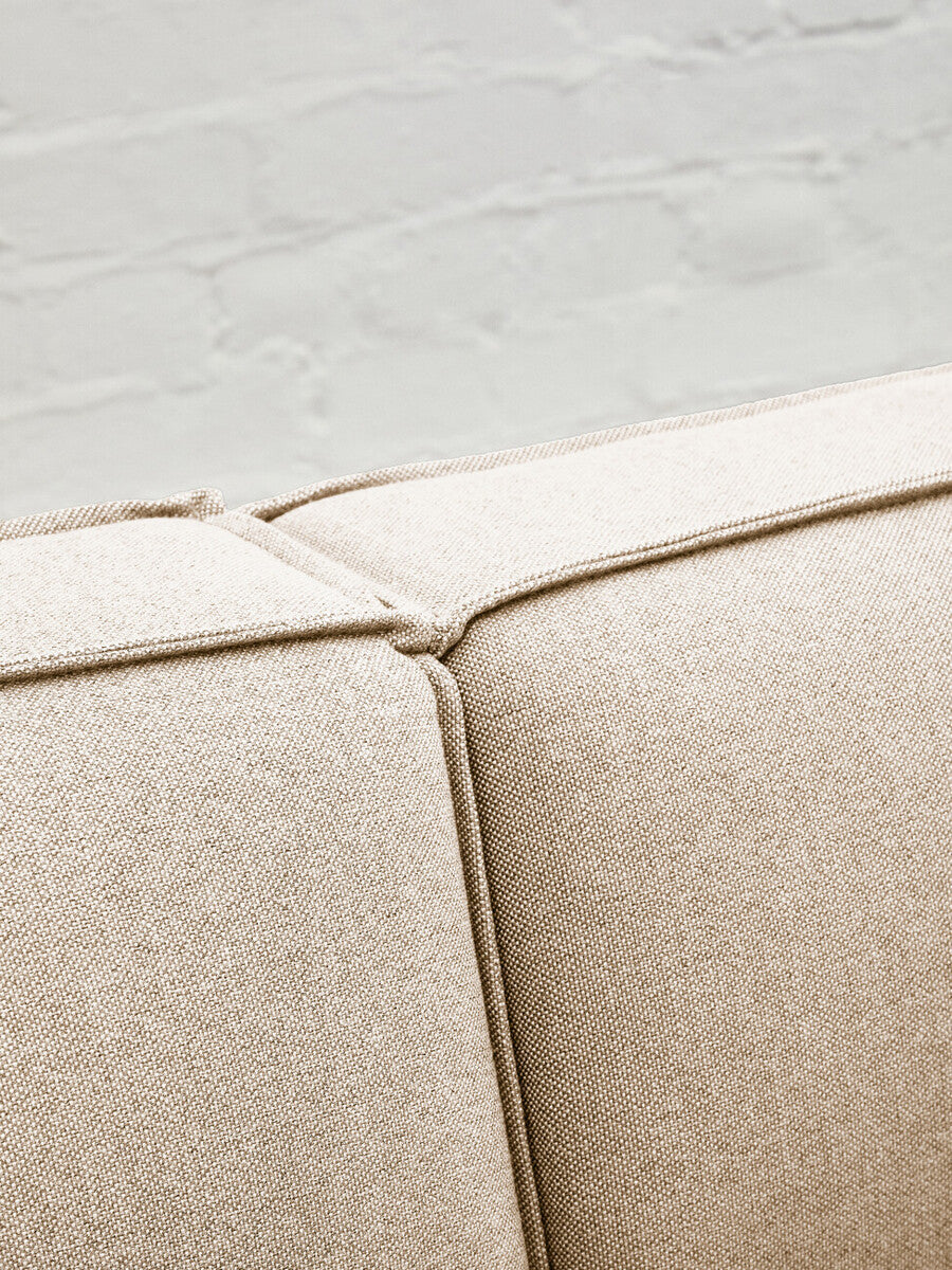 Toulouse Cream Fabric Right Arm Sofa