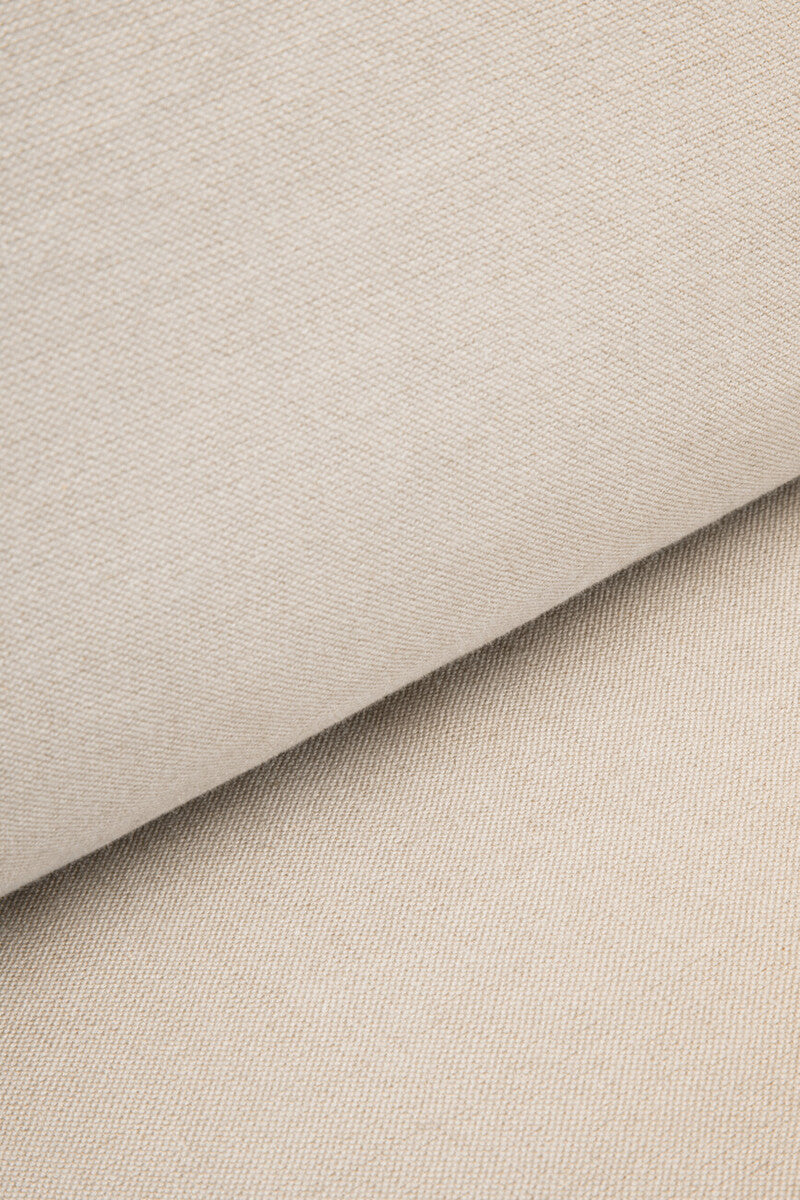 Troyes Cream Three Seat Right Chaise Sofa