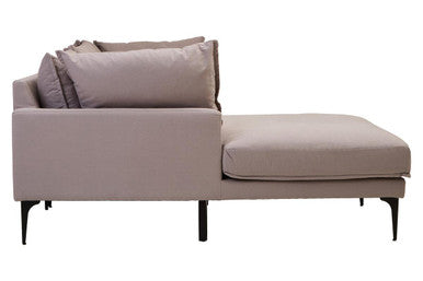 3 Seater Grey left Chaise Sofa, Comfee