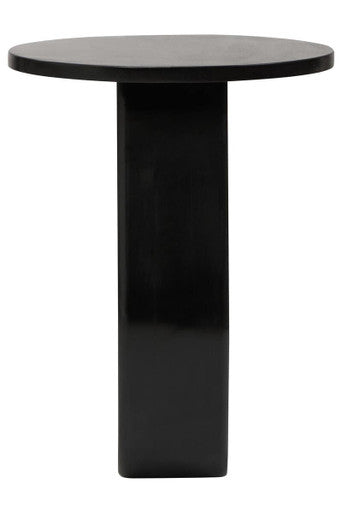 Walsa Black Finish Mango Wood Accent Table