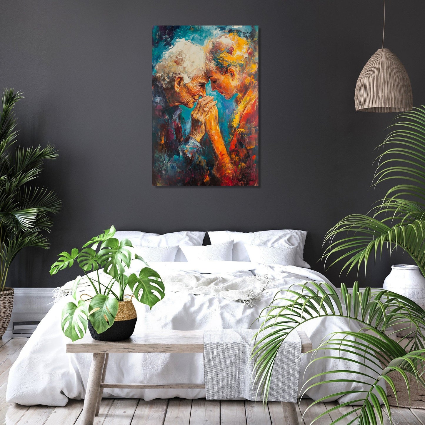 Gratitude Embrace Canvas