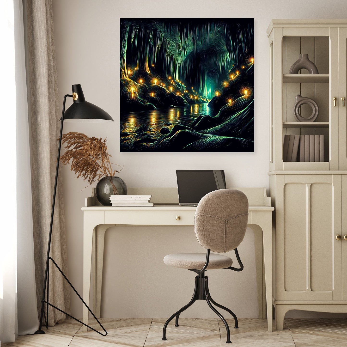 Luminous Cavern Canvas