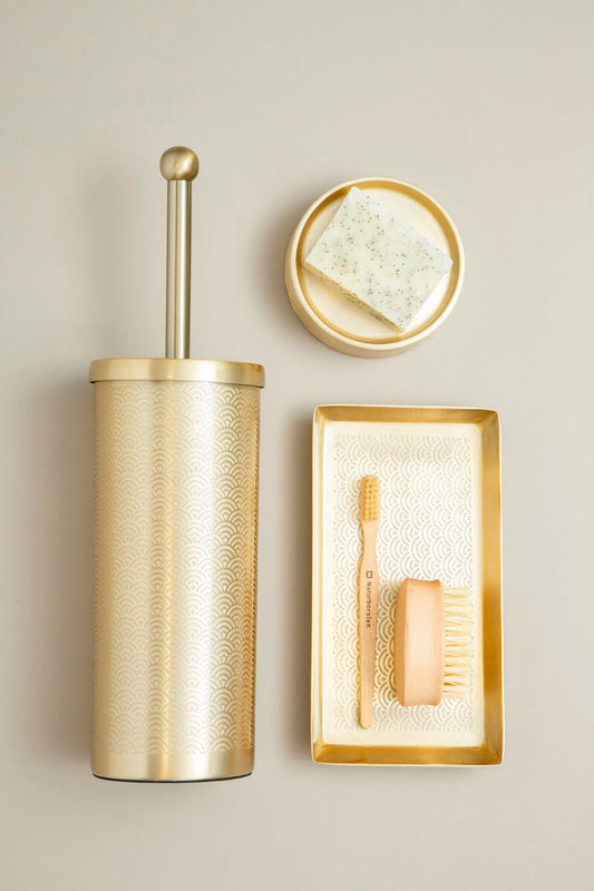 Allegra Champagne Finish Soap Dish