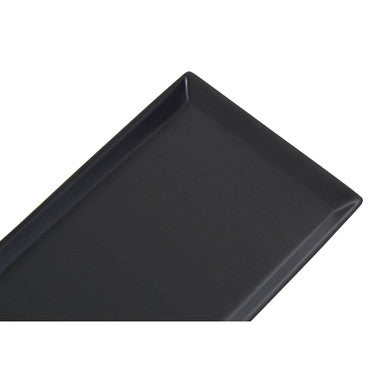 Allegra Kiara Black Bathroom Tray