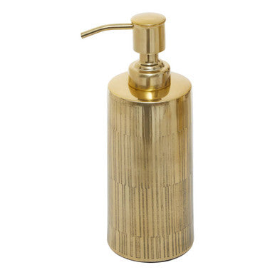 Metallic Gold Soap Dispenser | Allegra