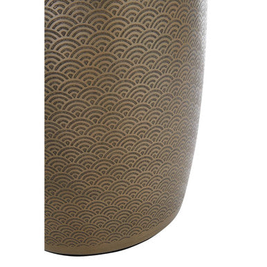 Allegra Etched Detail Aluminium Waste Bin
