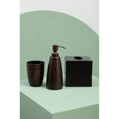 Allegra Bronze Finish Soap Dispenser