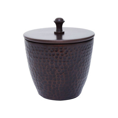Allegra Bronze Finish Metallic Bathroom Jar