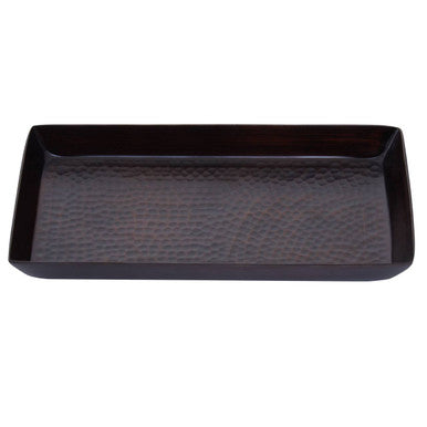 Aluminium Dark Bronze Finish Tray | Allegra