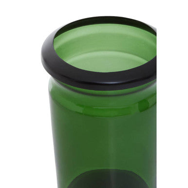 Allegra Kiara Green Glass Bathroom Glass Tumbler