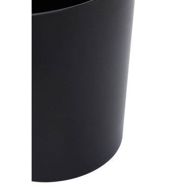 Black Stainless Steel Waste Bin | Allegra