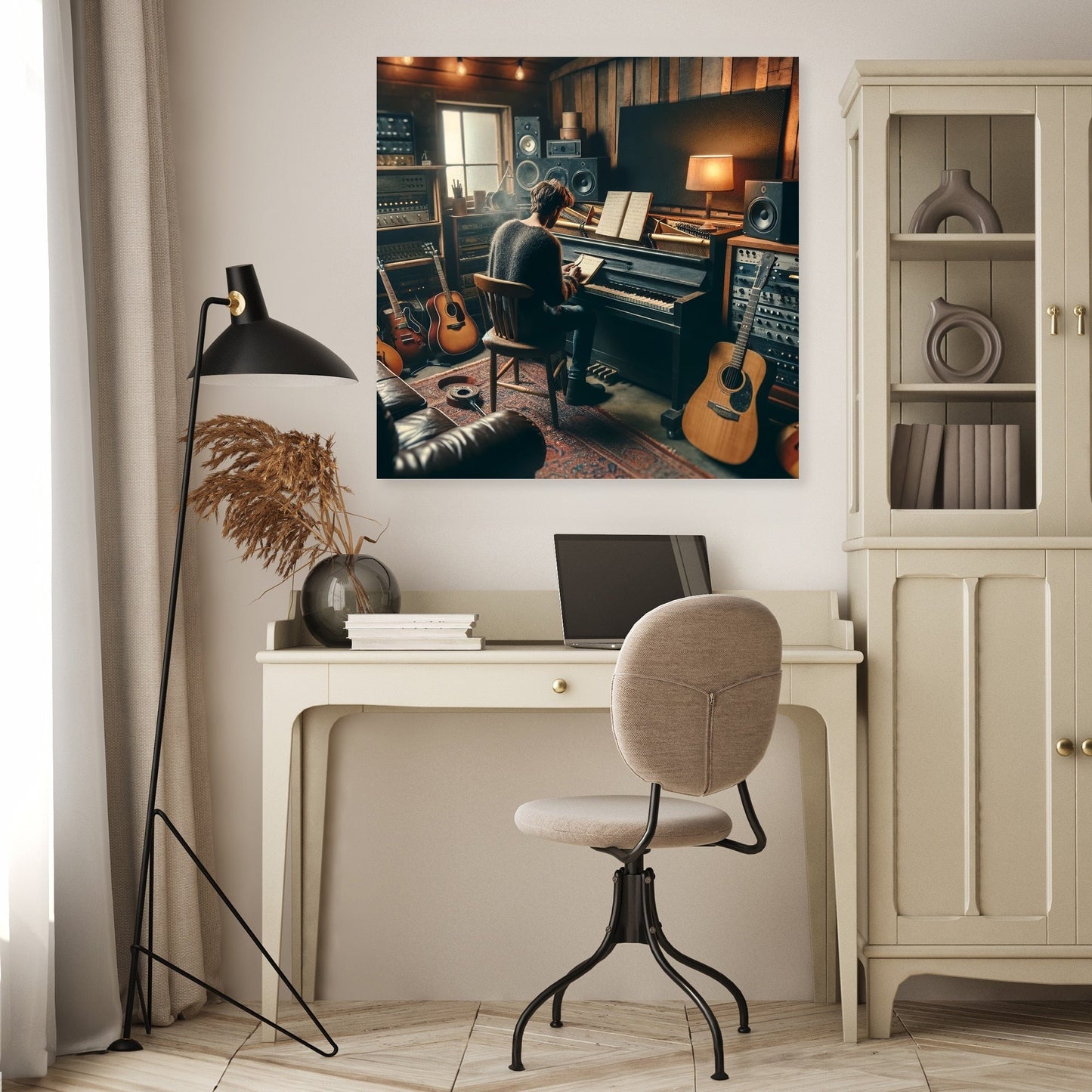 Recording Studio Inspiration Canvas