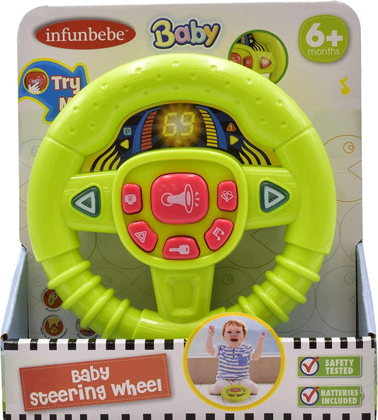 Baby's Pretend Steering Wheel with Sound Effects