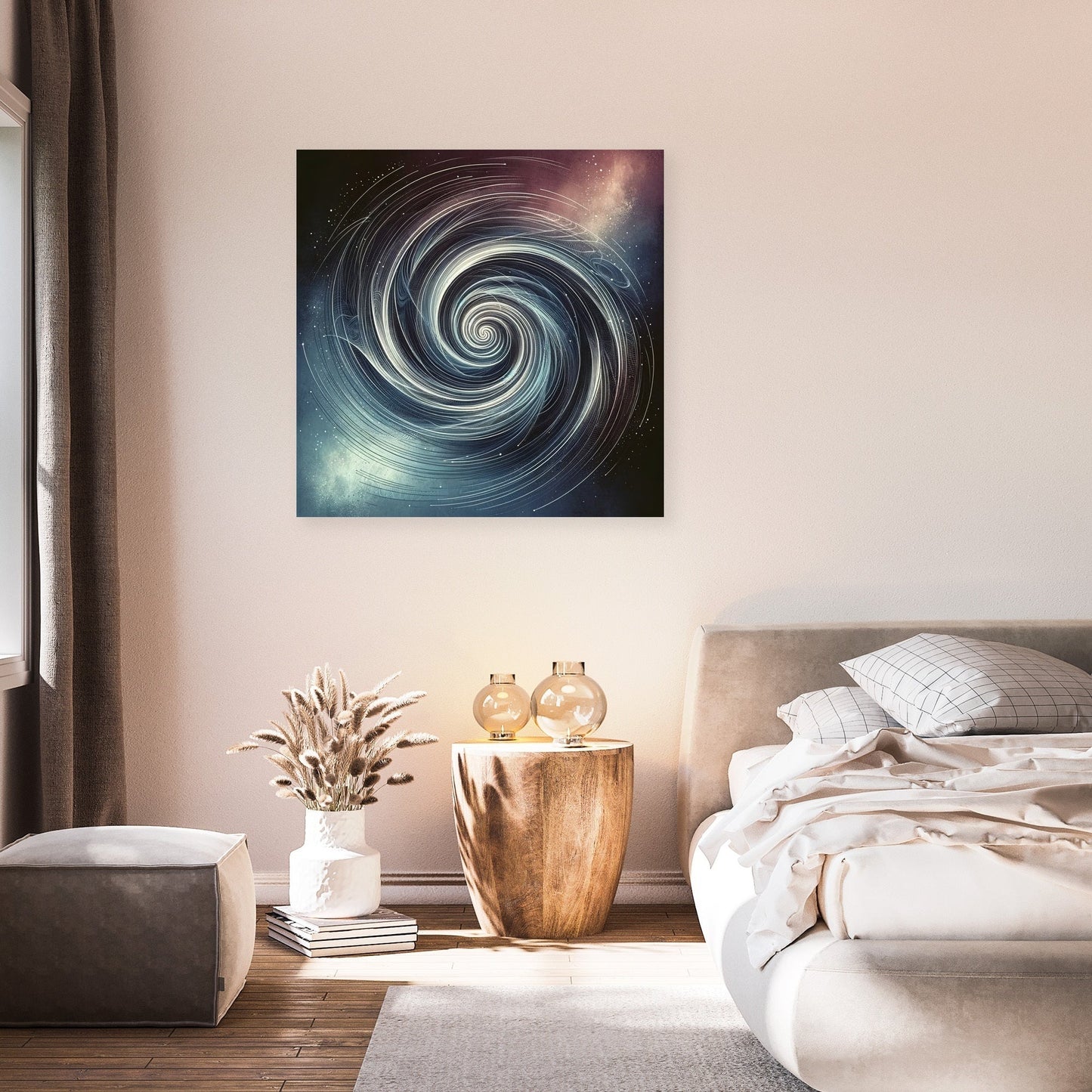 Celestial Spiral Canvas
