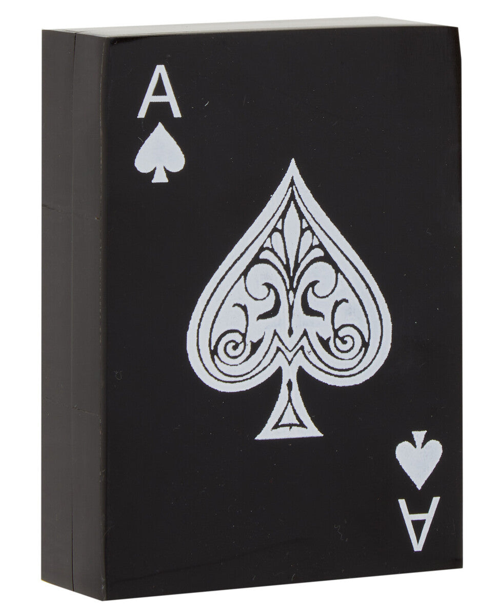 Black and White Card Box with Playing Cards | Churchill Games