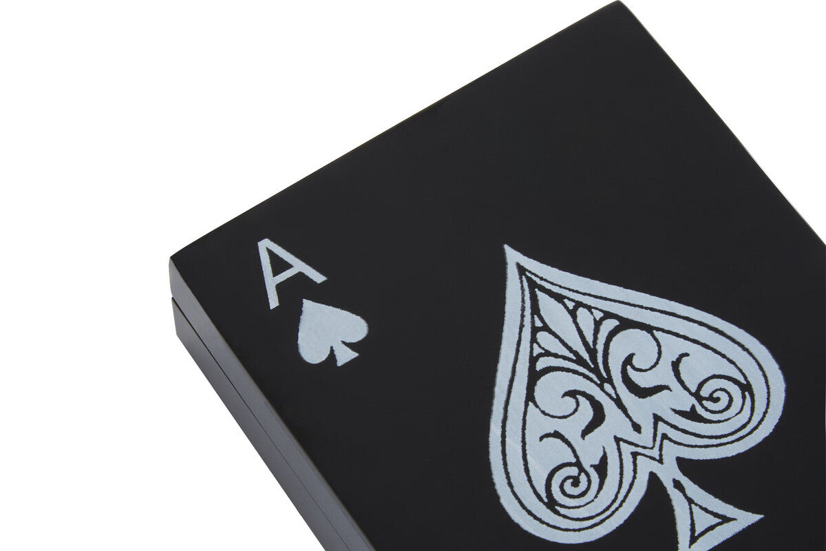 Black and White Card Box with Playing Cards | Churchill Games