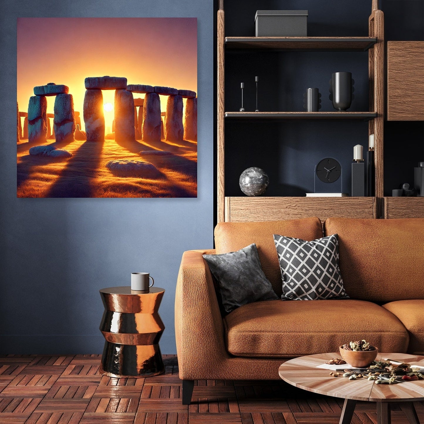 Mystical Stonehenge Canvas