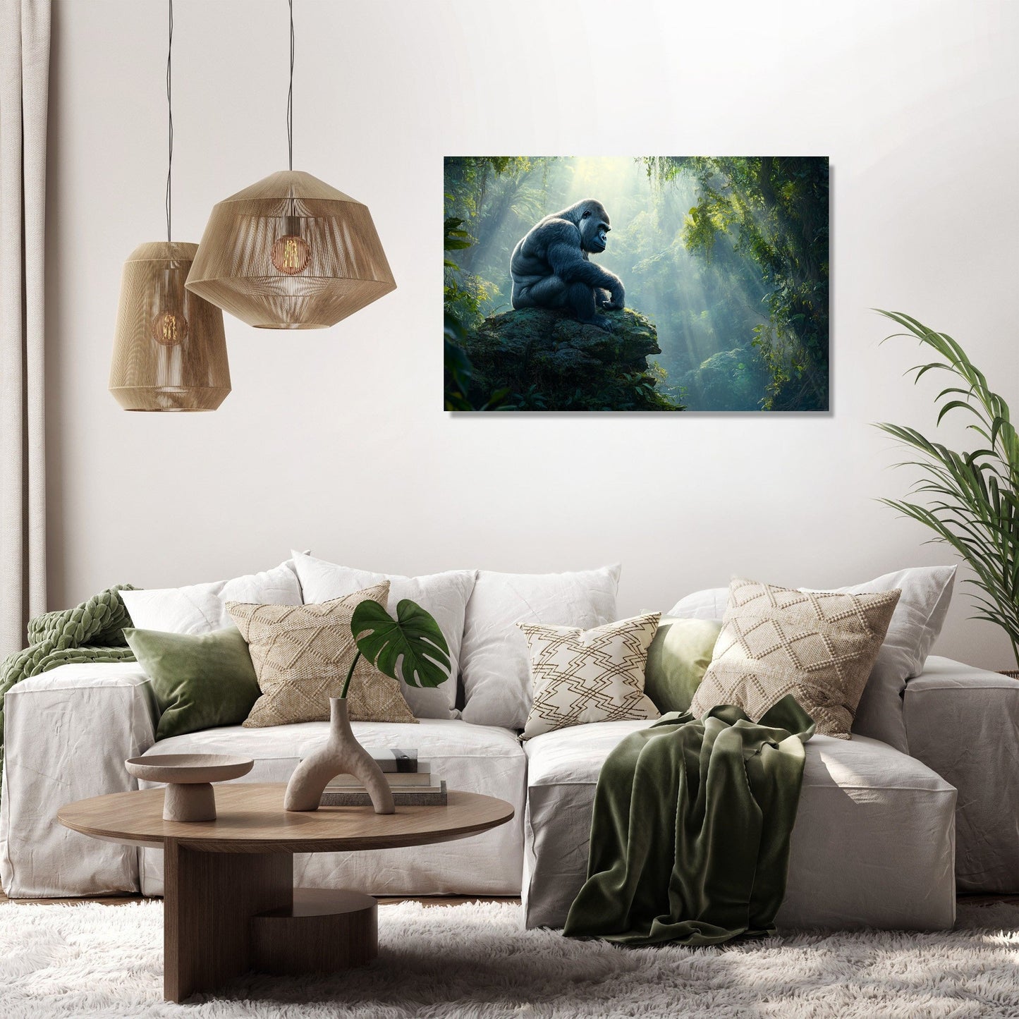Silverback Reflections Canvas