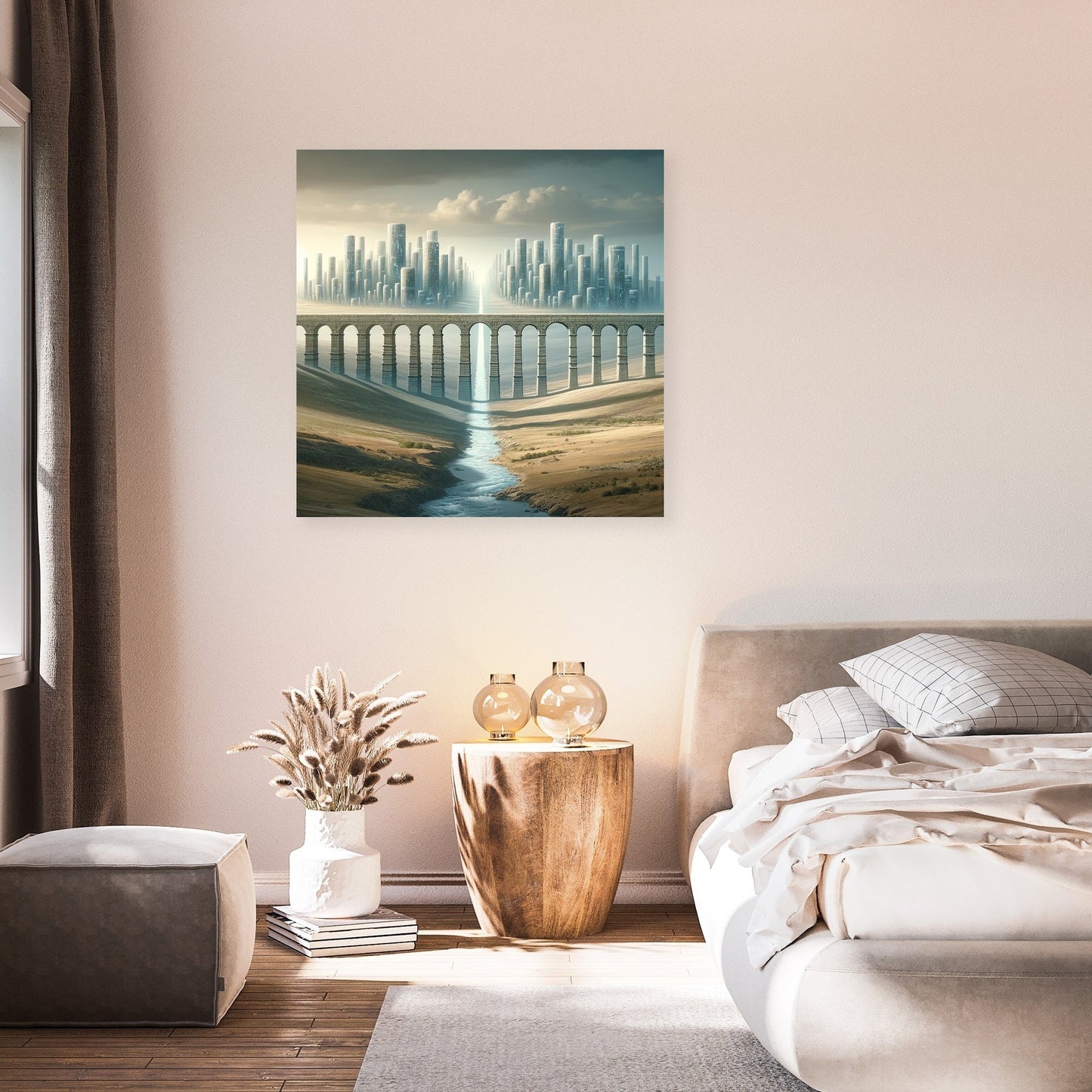 Aqueduct of Futures Past Canvas