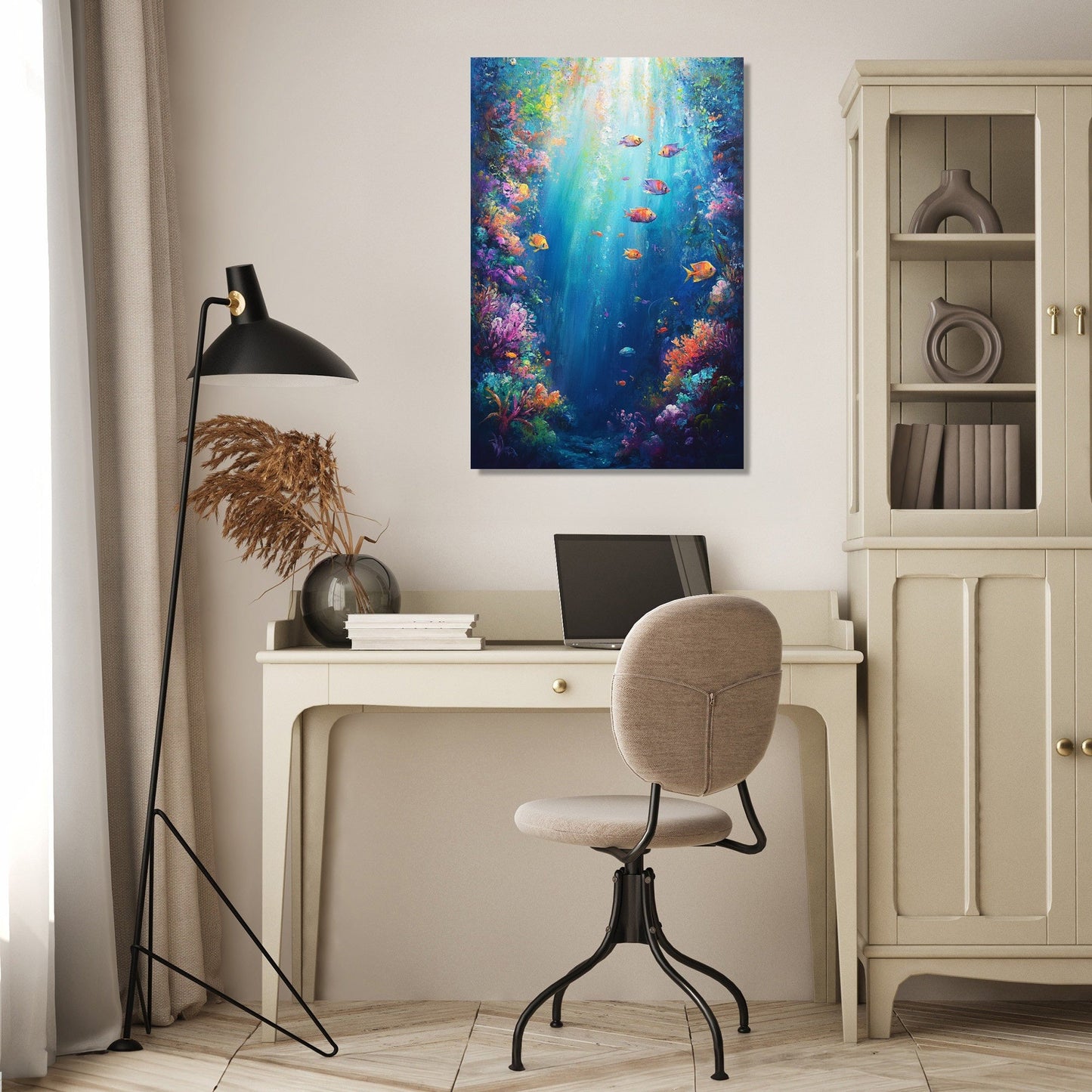 Twilight Reef Mystery Canvas