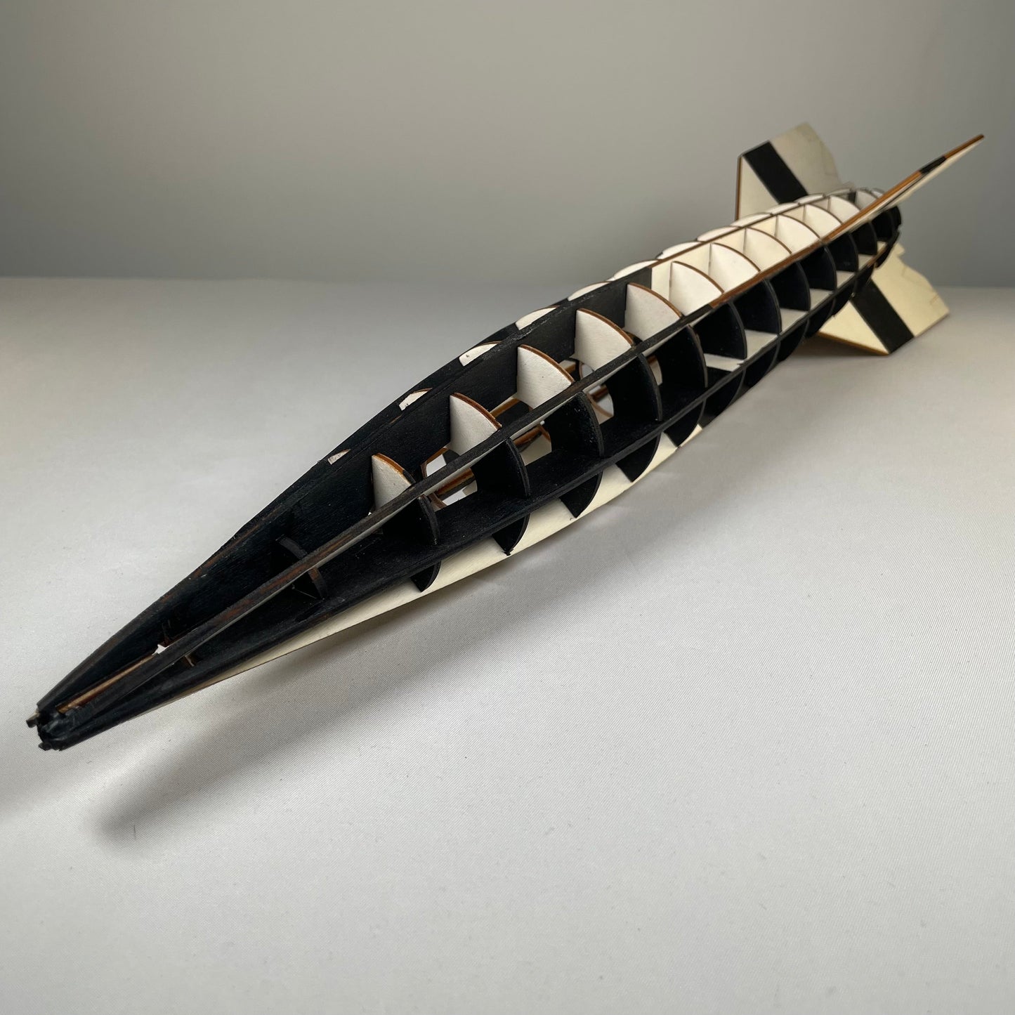 Prop V2 Rocket  - Flatpack Model Kit by Curious Rabbit ®