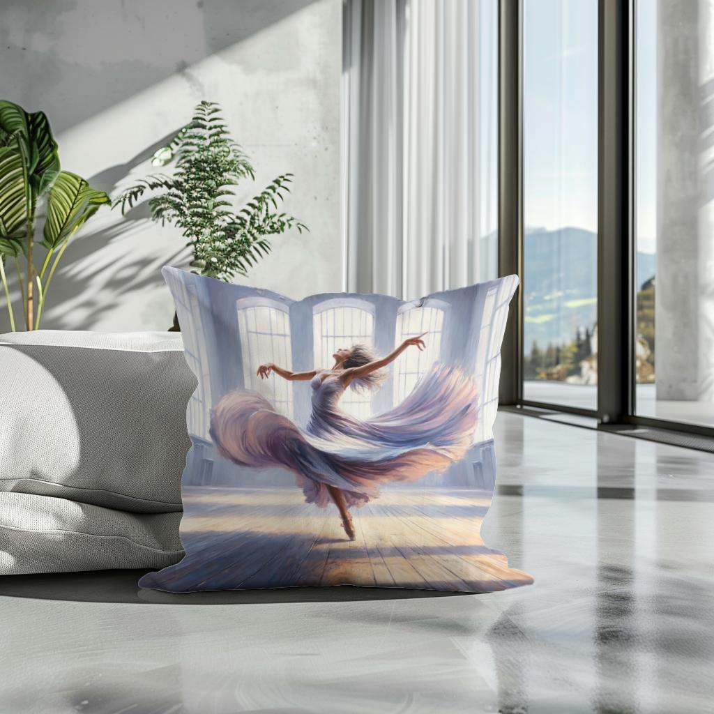 Joyous Spin Cotton Cushion